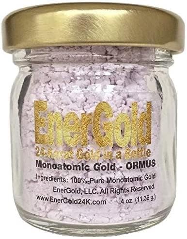 EnerGold® Monoatomic Gold/ORMUS: World's ONLY Pure-G O L D! Deflect Radiation, EMFs, & Low-Energy Frequencies; Repair DNA, Pineal Gland, & All Tissues of the Body; Energize Aura, Chakras,...