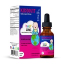 Baby Zinc Liquid Drops with Elderberry, Vitamin D3 & C – Gentle Immune Support Supplement – 60 Daily Servings, Inulin Fortified Prebiotic Fiber – Sugar Free, Gluten Free, Vegetarian, 2oz