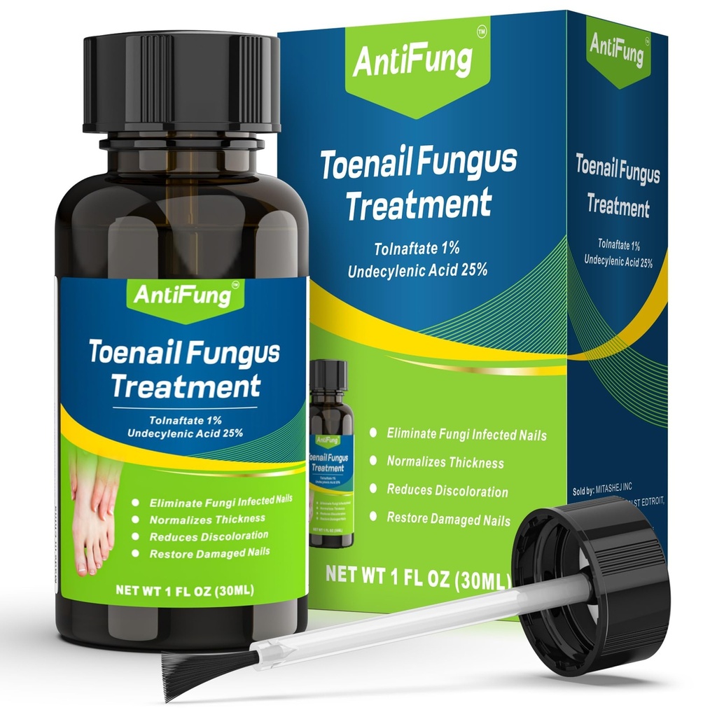Toenail Fungus Treatment Extra Strength, 25% Undecylenic Acid Care | 25% Undecylenic Acid;works as effective toenail fungus treatment;improving discolored thick nails;gentle formula