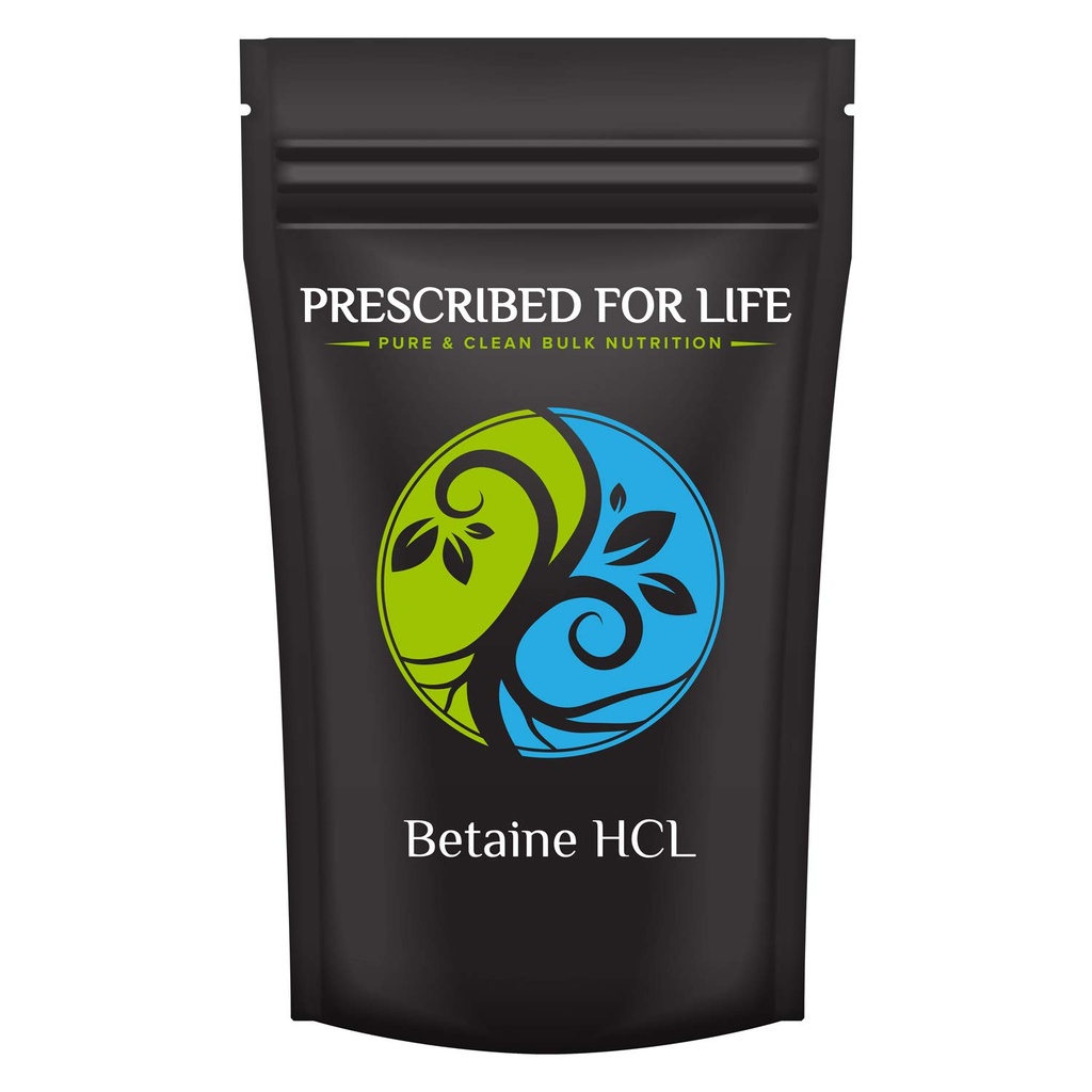 Prescribed For Life Betaine HCL, Natural USP Fine Granular (5kg)