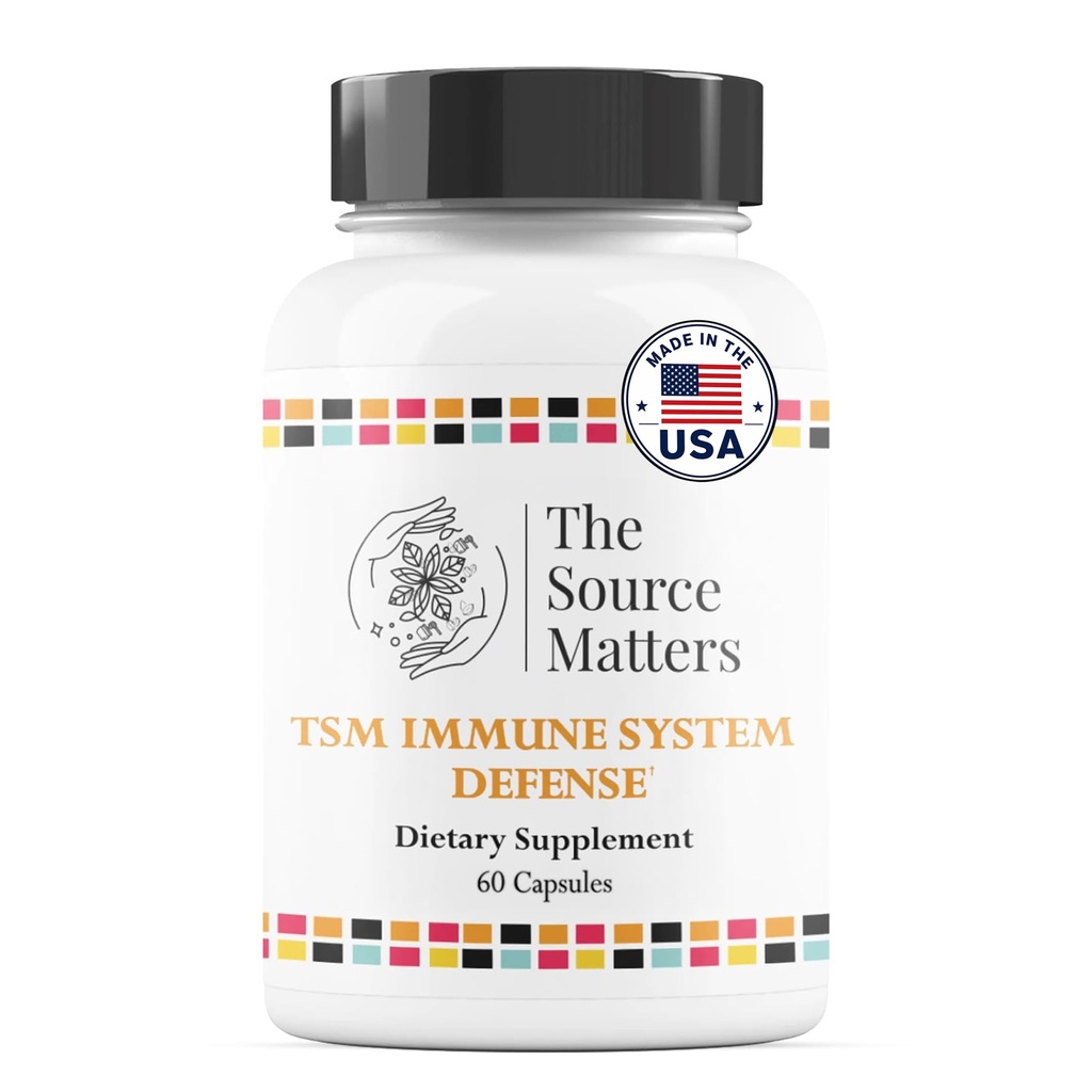 Immune System Defense | Immune Support Formula with Black Elderberry, Echinacea, Astragalus, and Andrographis for Immune Function and Inflammatory Balance (60 Capsules)