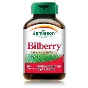 Bilberry 2,500 mg-60 capsules Brand: Jamieson Laboratories by Jamieson Laboratories