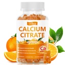 Calcium Citrate Gummies 1000mg, Calcium Supplement for Women, 60 Counts | High Absorption Chewable Calcium Gummies for Bone, Muscle & Immune Support, Sugar Free, Vegan, Orange Flavor