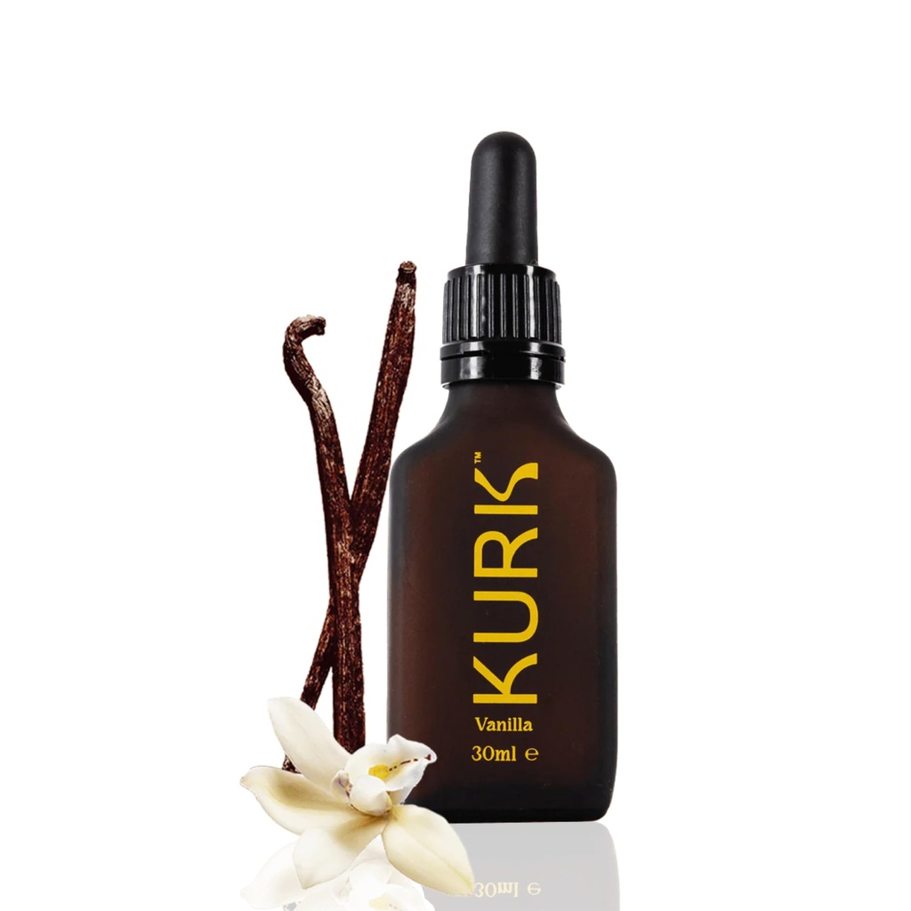 Kurk Turmeric Liquid Turmeric Curcumin Supplement (Vanilla) (1 Fl Oz)