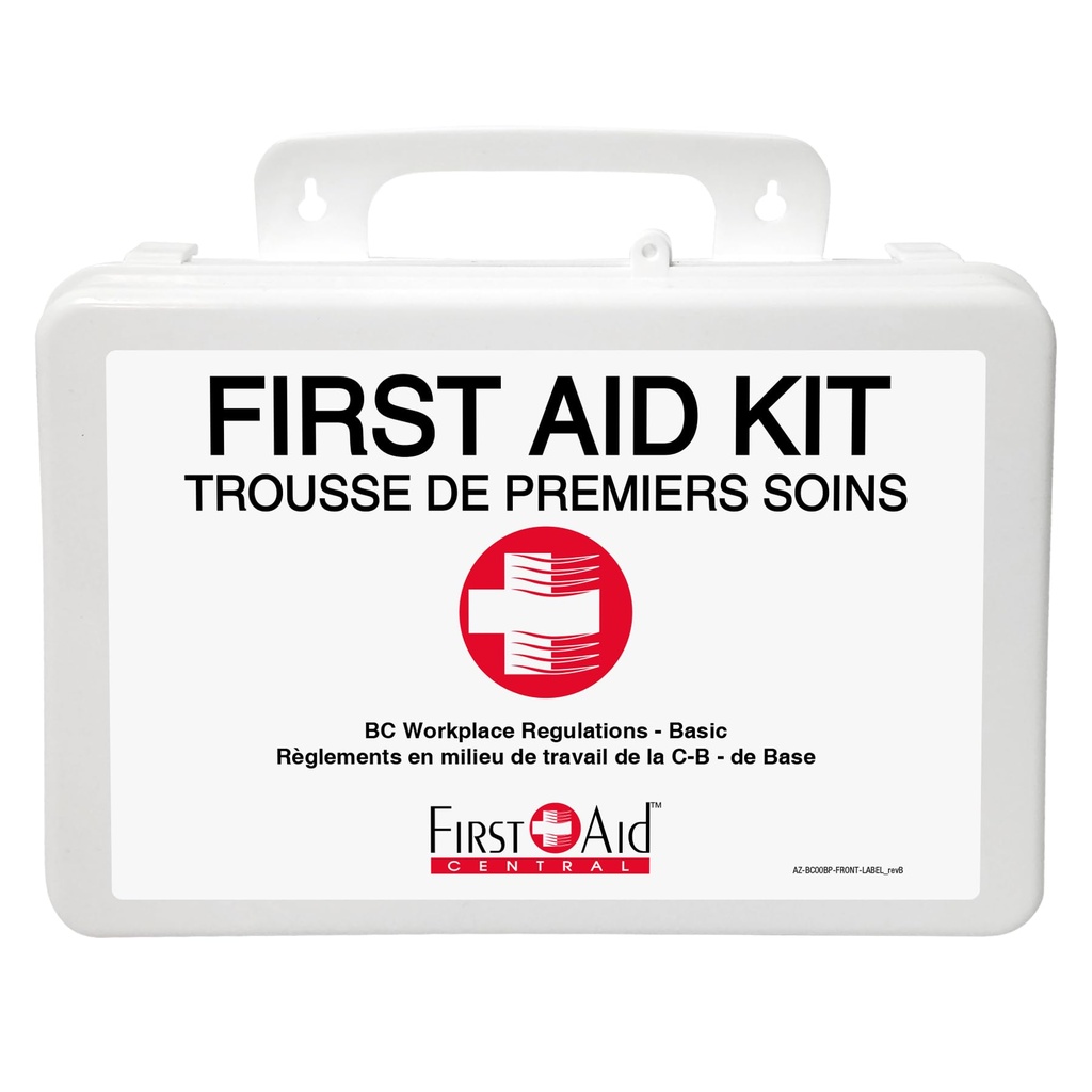 First Aid Central British Columbia Basic First Aid Kit (2-5 People)