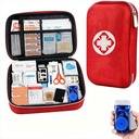 210Pcs Portable First Aid Kit Emergency Supplies for Family Daily Care