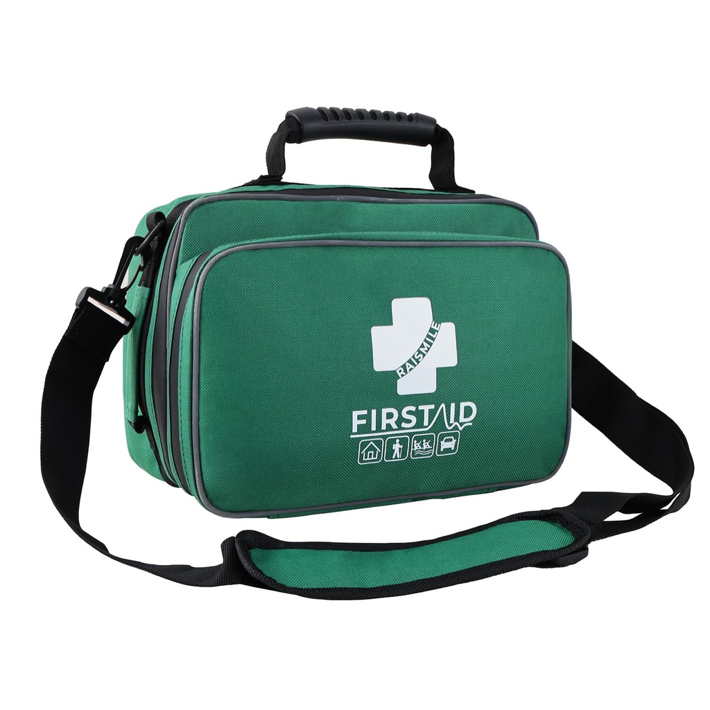 Large First Aid Kit - Comprehensive Medical Kit for Home, Car, Travel, Camping, Business, School & Outdoor(Green)