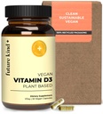 Future Kind Vitamin D3 2500 IU for Bone and Muscle Function, Vitamin D Vegan Supplement from Plant Lichen, Non-GMO, Sugar Free, Pure Vitamin D3, Promotes Natural Resilience, 30 Capsules