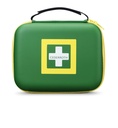 Cederroth | First Aid Kit Medium | Well-stocked first aid kit made from a durable, rubber-like material with practical handle and adjustable strap