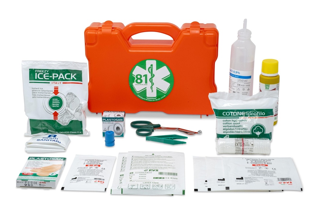 GIMA 34184 First Aid Kit, All. 2, Plastic Case