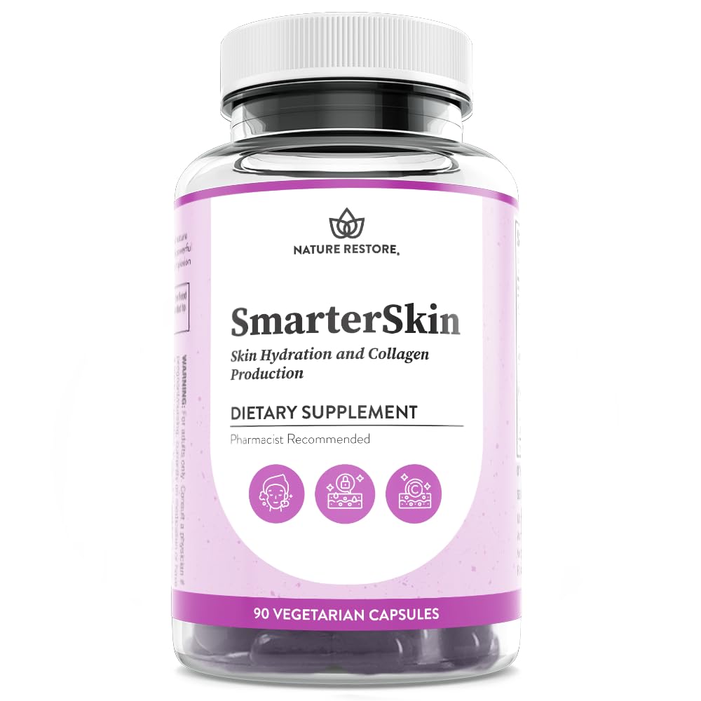 Smarter Skin, Nourishing Skin Health Within, Triple Combination of Polypodium Leucotomos Extract, FloraGLO, Verbasnol, 60 Vegan Capsules