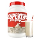 Superyou Pro Fermented Yeast Protein Isolate Unflavoured 1kg | 24g Protein/Serve | Vegan, No Bloat, Heat-Stable | Easy to Digest | Gut Friendly | PDCAAS of 1