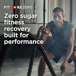 FITAID RX Zero Sugar, Encapsulated Creatine, Workout Recovery Drink, All-In-One Blend, BCAAs, Glucosamine, Turmeric, B-Complex, Electrolytes, Variety Pack, 12 Fl Oz (Pack of 12)
