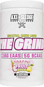 The Grind Essential Amino Acids, Branched Chain Amino Acids, 30 Servings (Dragon Fruit Yuzu)