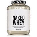 NAKED Whey 5LB 100% Grass Fed Unflavored Whey Protein Powder - Only 1 Ingredient, NSF Certified, Undenatured, Gluten Free, Soy Free, Promote Muscle Growth and Recovery - 76 Servings