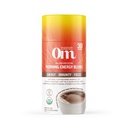 OM MUSHROOM SUPERFOOD Morning Energy Blend – Caffeine-Free Powder with Cordyceps, Lion’s Mane, Rhodiola & Vitamin D2 – Supports Energy, Focus & Endurance – 8.47 oz Canister (30 Servings)