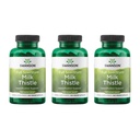 Swanson Full Spectrum Milk Thistle Liver Health Supplement for Adults Seeking Natural Detoxification and Antioxidant Support - 500 mg (100 Vegan Capsules, 3 Pack)