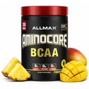 ALLMAX AMINOCORE BCAA Powder for Workout Muscle Recovery & Increased Endurance - Sugar Free, No Fillers 8.18 Grams Bcaas Amino Acids, B Vitamins for Women and Men - 30 Servings | Pineapple Mango, 345g