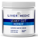 Leaky Gut Repair Supplement - Glutamine, Slippery Elm, Quercetin, Licorice Root. Supports IBS, Heartburn, Bloating, Gas, Constipation, SIBO, Energy Levels, Skin, Unflavored Powder, 180g