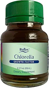 BioPure Chlorella Growth Factor Liquid – Nutrient-Dense, Nutraceutical Superfood Packed with Proteins, Vitamins, Minerals & Amino Acids That Supports Metabolism, Detox & Immunity – 2.2 fl oz