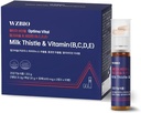Optima Vital - Milk Thistle (Silymarin 130mg) for Liver Health, Liver Supplement, Stress Relief & Immune Support, with Vitamins B, C, D, E & Rhodiola, 10-Day Supply