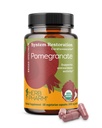 Herb Pharm Pomegranate Capsules: USDA Organic Heart Health Support | Antioxidant Activity Support & Heart Health Supplement | Certified Organic Pomegranate Extract | 60 Vegan Capsules, 30 Day Supply*