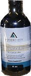Mother Earth Minerals Ionic Liquid Copper Supplement – High Absorption Angstrom Copper Mineral Drops for Immune Support, Connective Tissue & Cellular Energy Function, 8 oz
