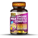 VEGATOT Organic Milk Thistle Complex 9 in 1 Formula - with Milk Thistle Artichoke NAC Zinc Dandelion Berberine Burdock Black Pepper (150 Count (Pack of 1))
