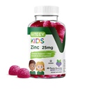 Viteey Zinc for Kids Gummies - 25mg - Tasty Chewable Berry Flavor Gummy | Immune Support - Powerful Natural Antioxidant, Kids Zinc Vitamin Supplement - Vegan, Gelatin Free, Gluten Free - 60 Count