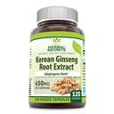 Herbal Secrets Korean Ginseng Root Extract 120 Veggie Capsules Supplement | Non-GMO | Gluten Free | Made in USA
