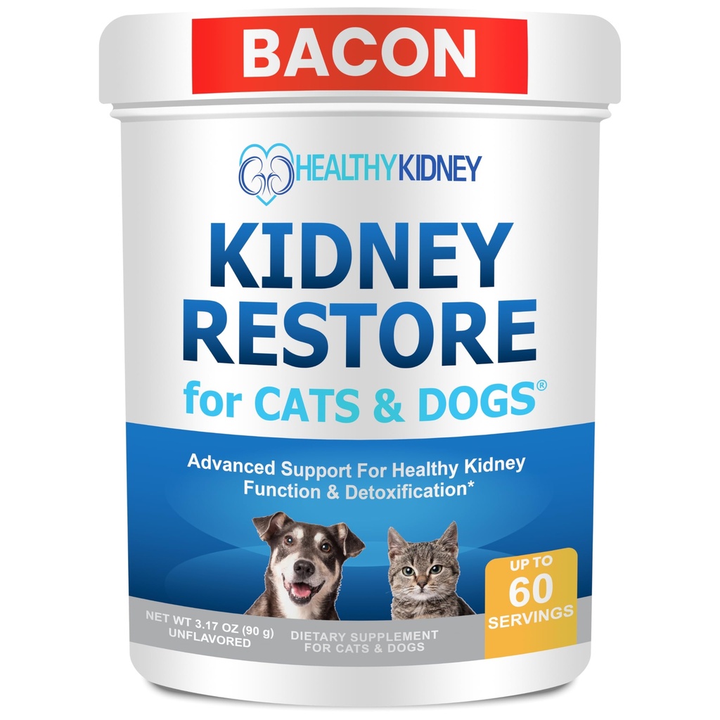 Cat and Dog Kidney Support, Natural Renal Supplements to Support Pets, Feline, Canine Healthy Kidney Function and Urinary Tract. Essential for Pet Health, Pet Alive, Easy to Add to Cats and Dogs Food