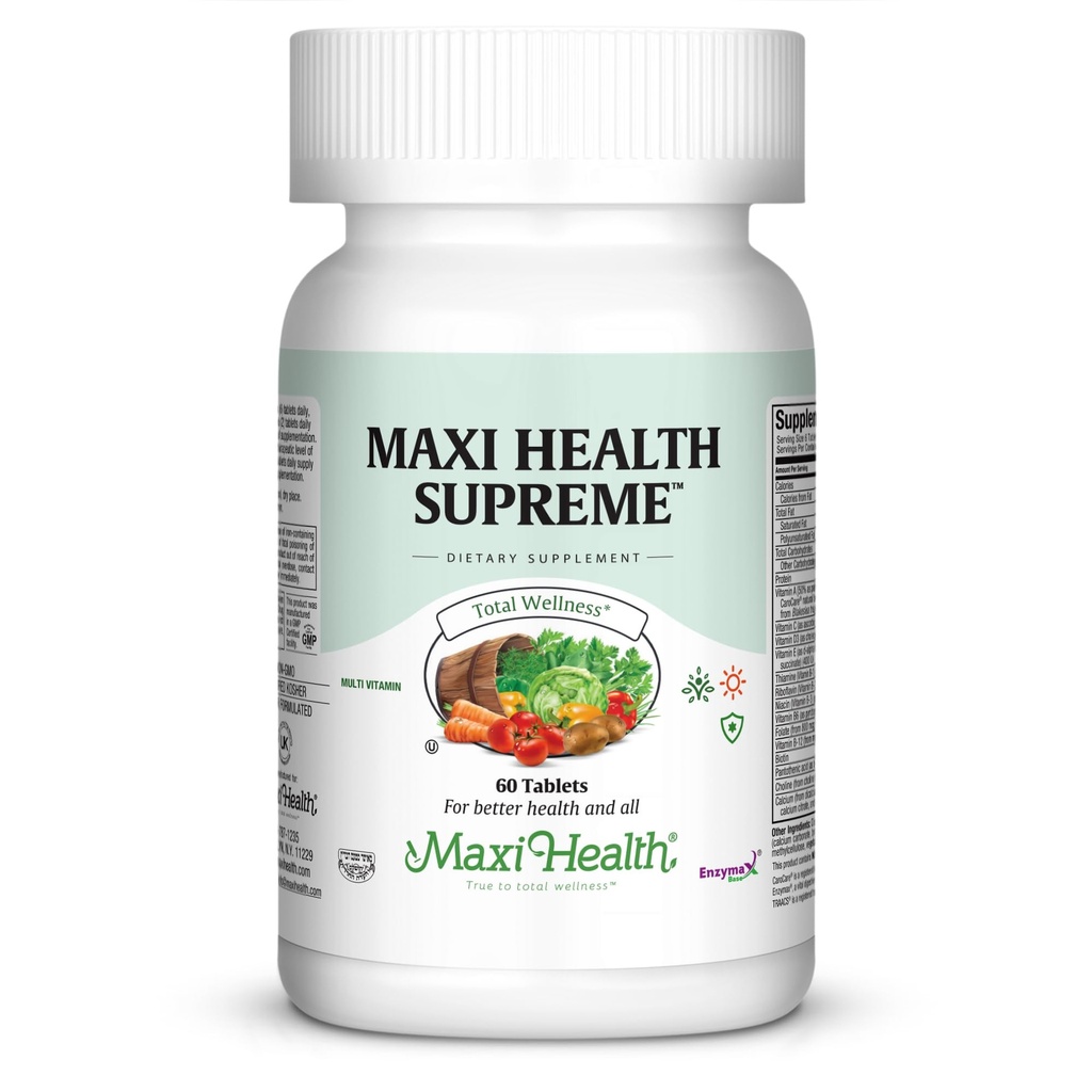 Multivitamin for Men & Women – Supreme High Potency Daily Multi with Minerals, CoQ10 & Antioxidants – Energy, Immune Support, Bone, Heart & Wellness – Vitamin A, C, D, E, B12, B6 & Biotin 60 Count