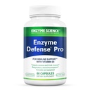 Enzyme Science Enzyme Defense Pro - Immune Support Supplement – Formulated with Vitamin D3, L - Lysine, Calcium, and Protease - Immunity Supplement - 60 Capsules