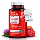 A dose of Recovery | Made in USA | USDA | Hydration Support for Better Morning Care Asian Flush | Dihydromyricetin DHM, Quercetin, Vitamin B, Milk Thistle, Prickly Pear, | (45 Pills)