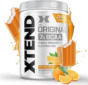 Xtend Original BCAA Powder 7g BCAA and 2.5g L-Glutamine, Sugar Free Post Workout Muscle Recovery Drink with Amino Acids for Men & Women, 30 Servings