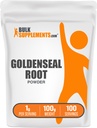 BulkSupplements.com Goldenseal Powder - Herbal Supplement, Sourced from Goldenseal Root - Vegan & Gluten Free, 1g per Serving, 100g (3.5 oz) (Pack of 1)
