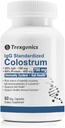 Trexgenics Colostrum 750 mg, 20% IgG, 60% Protein, Immunity, Gut Health Support Vegetarian & Non-GMO (60 Veg. Capsules) (Pack of 1)