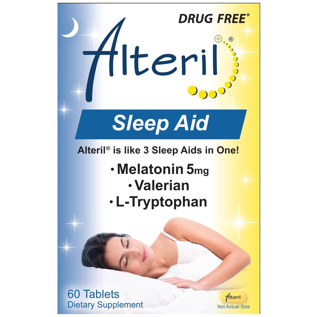 Alteril - Sleep Aid All Natural - 60 Tablets