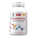 ANDREW LESSMAN Taurine 600-360 Capsules - Supports Healthy Blood Pressure, Heart, Liver, Eye and Ear Health. Pure, High Potency Source of The Amino Acid Taurine. No Additives