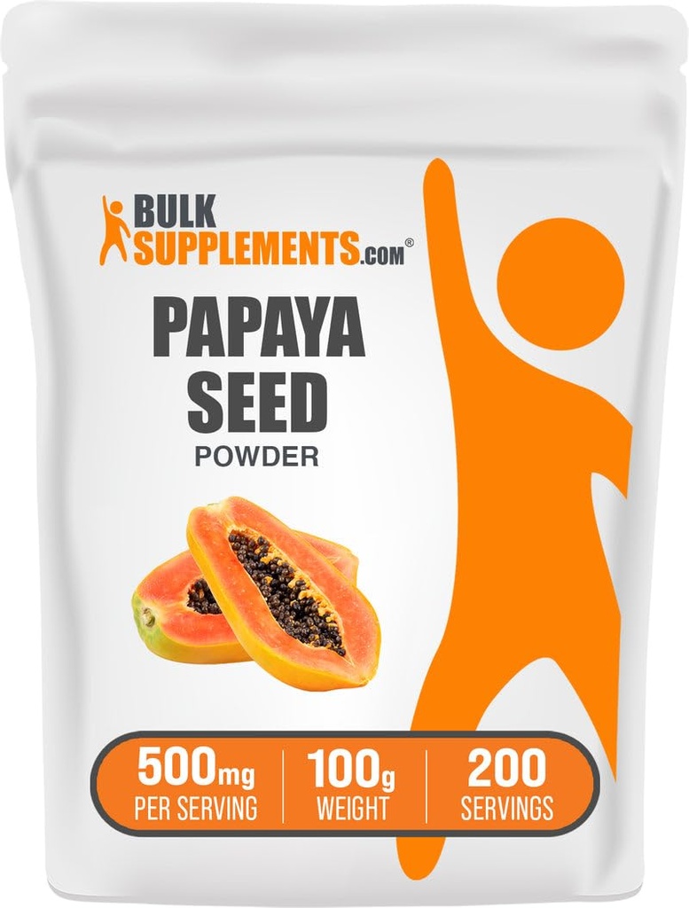 Bulksupplements.com Papaya Seed Powder (3.52 Ounce (Pack of 1))