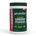 Greens First Original Greens Powder - 49 Superfoods - Organic Fruits & Veggies - Prebiotics, Probiotics & Digestive Enzymes - Antioxidant Smoothie - Dairy Free, Vegan & Non-GMO - Berry - 60 Servings