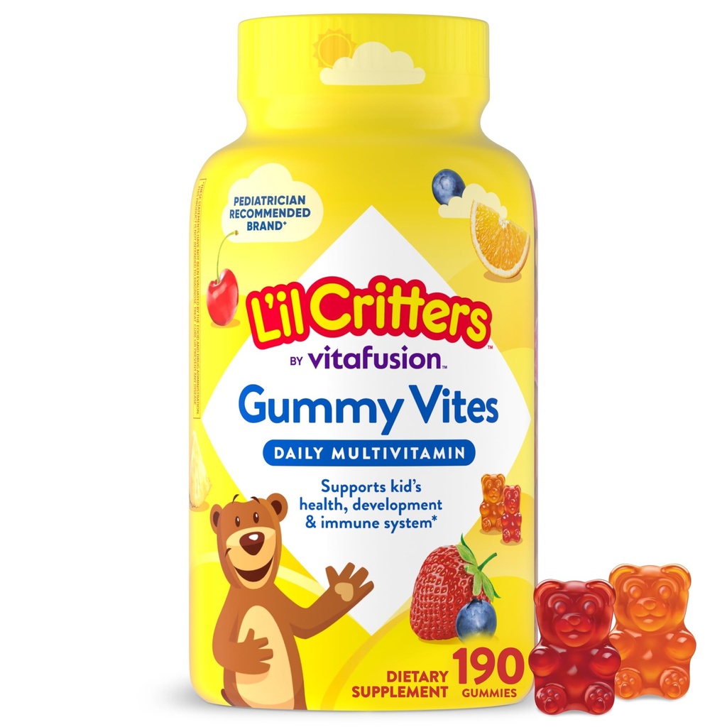 Lil Critters Gummy Vites Complete Multivitamin, 190 Count