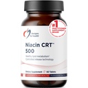 Designs for Health Niacin 500mg - Niacin CRT Vitamin B3 (Nicotinic Acid), Controlled Slow Release Tablets to Help Minimize Flush - Non-GMO, Gluten Free Supplement (60 Tablets)