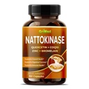 GriMed Nattokinase Capsules with Quercetin, CoQ10, Zinc & Bromelain – Dietary Supplement – 150 Capsules
