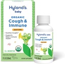 Hyland's Baby Organic Cough Syrup and Immune Support with Agave, Elderberry and Pomegranate, Soothes Cough, and Supports Immunity, Daytime, 2 Fl. Oz.