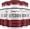 (5 Pack) EasyFlow Glycogen – Easy Flow Capsule Cleaner, EasyFlow Pills, Advanced Formula for Overall Wellness, Easy Flow Glycogen Reviews, 300 Capsules