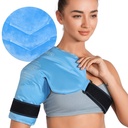 REVIX Shoulder Ice Pack Wrap for Rotator Cuff, Reusable Gel Cold Pack