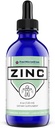 FWS Liquid Zinc Supplement for Men Women Kids, Organic Non-GMO Vegan, Ionic Zinc Sulfate Drops, Immune System Boost Healthy Skin Support Overall Wellness, 60 Day Supply, 4 oz