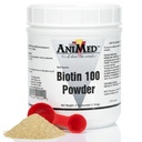AniMed Biotin 100 Daily Horse Hoof Supplement & Equine Hair Growth Powder 2.5 lbs