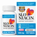 Slo-Niacin Polygel Controlled-Release Niacin, 500 mg, 100 Count